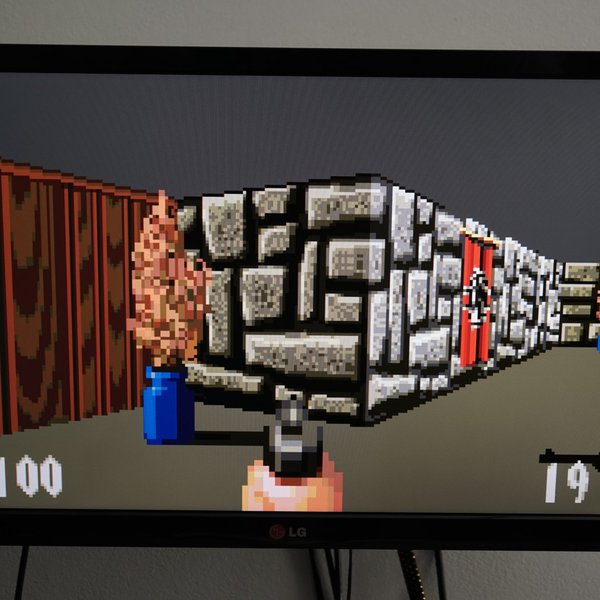 Wolfenstein 3D in 48 Kb of RAM