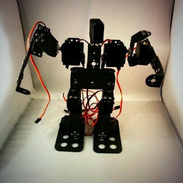 Small Exquisite 9DOF Race Walking Humanoid Robot | Hackaday.io