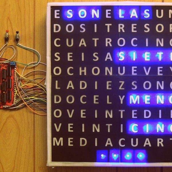 Word Clock DIY Kit development | Hackaday.io