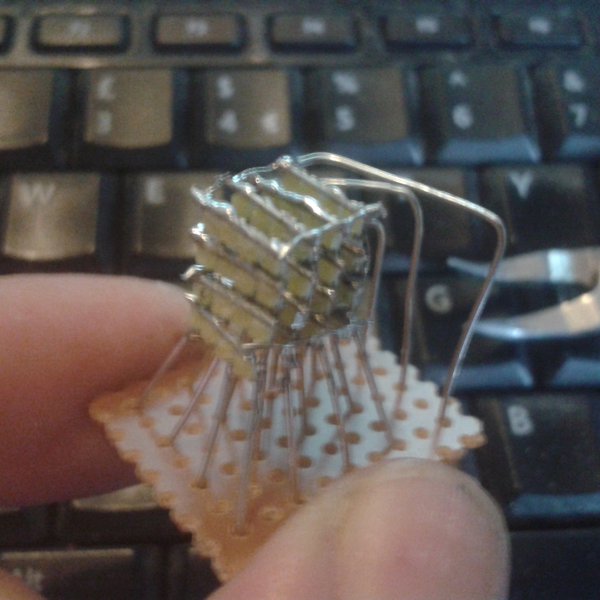 Smallest 4x4x4 LED Cube Yet | Hackaday.io