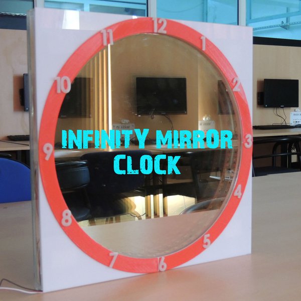 INFINITY MIRROR CLOCK UPDATED VERSION Hackaday.io