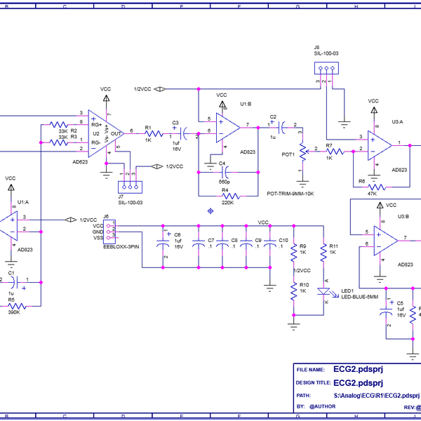 Herdware ECG Amplifier | Hackaday.io