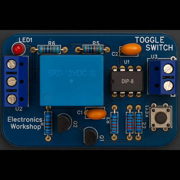 Toggle switch with a timer using the 555 timer IC | Hackaday.io