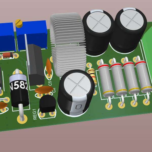 A variable switching power supply using LM2576 | Hackaday.io
