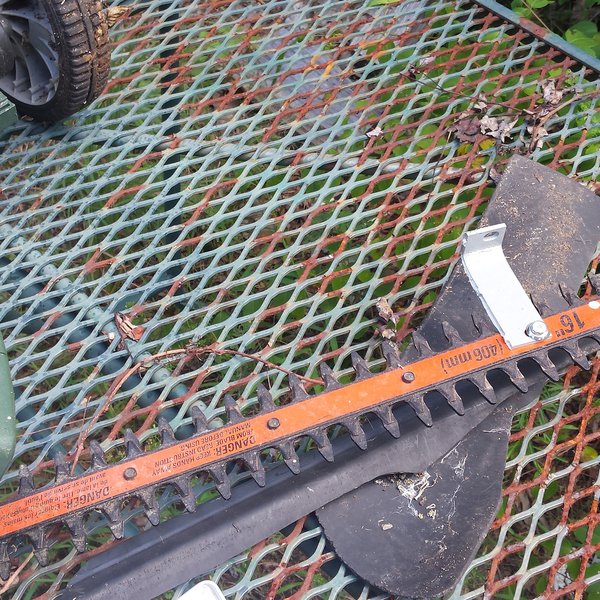 Hedge trimmer brush clearing tool Hackaday.io