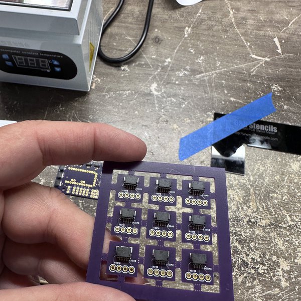 Arduino ProMini Drives 9 Independant OLED Displays | Hackaday.io