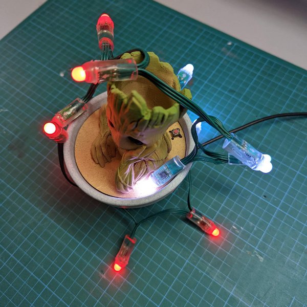 Baby Groot Christmas Tree and Planter | Hackaday.io