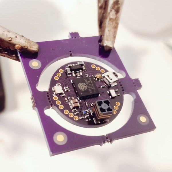 FemtoBeacon ESP32 coin Hackaday.io