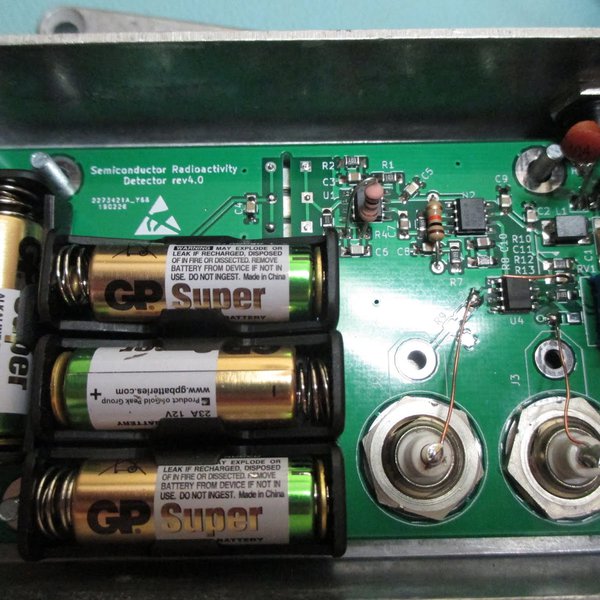 Nuclear radiation sensor with photodiode detector Hackaday.io