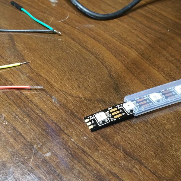 NeoPixel Data Visualization Board | Hackaday.io
