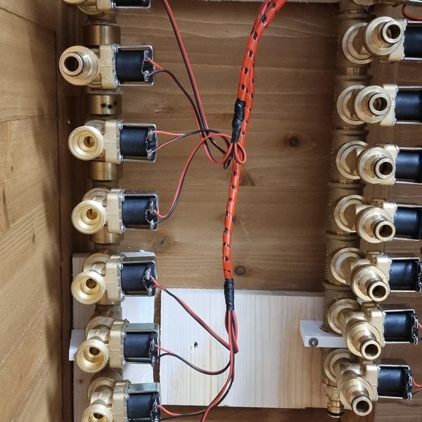 Smart garden watering with 20 channels | Hackaday.io
