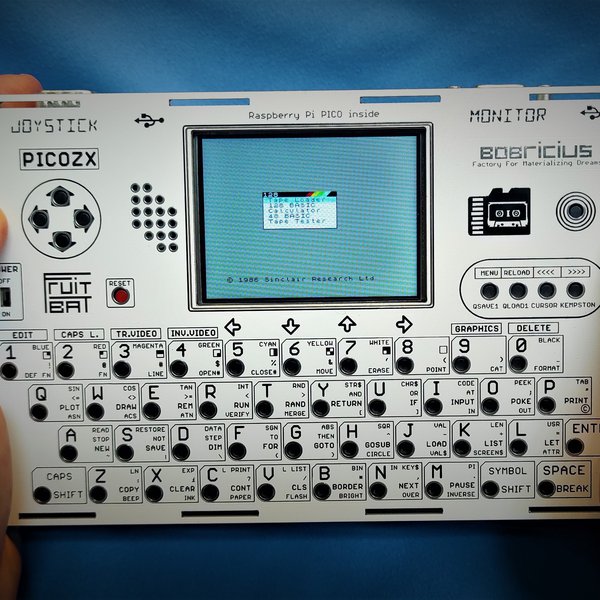 PICOZX LCD - ZX Spectrum handheld | Hackaday.io