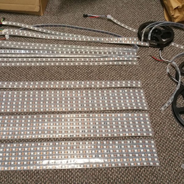 NeoPixel Data Visualization Board | Hackaday.io
