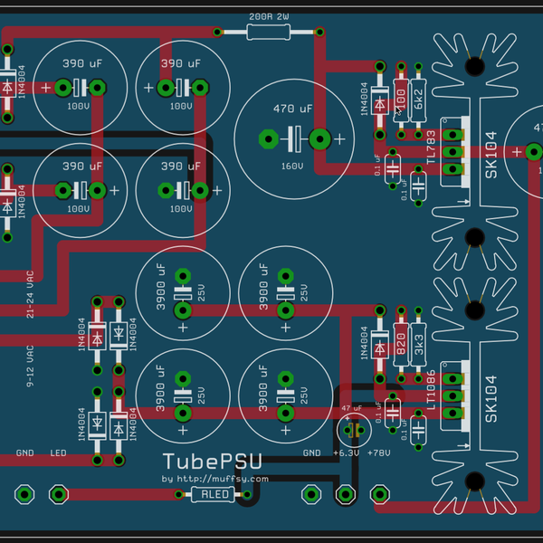 The Muffsy BSTRD - Class A Valve Preamp | Hackaday.io