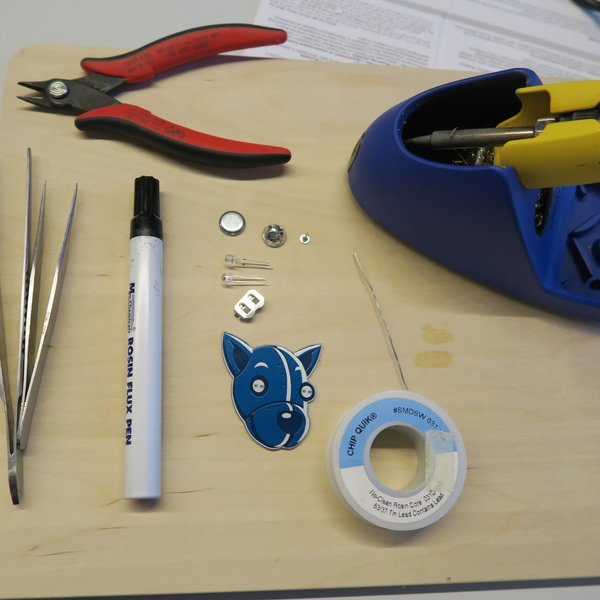 Tindie Blinky LED Badge | Hackaday.io