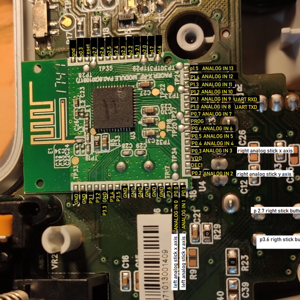 Logitech F710 Gamepad Bluetooth Module | Hackaday.io