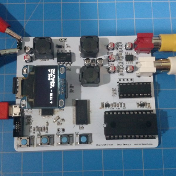 Sega Genesis Native Hardware Chiptune Synthesizer | Hackaday.io