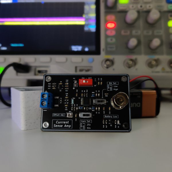 "High" Bandwidth Current Sense Amplifier Hackaday.io