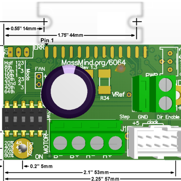 THB6064AH-SMT Stepper Motor driver | Hackaday.io