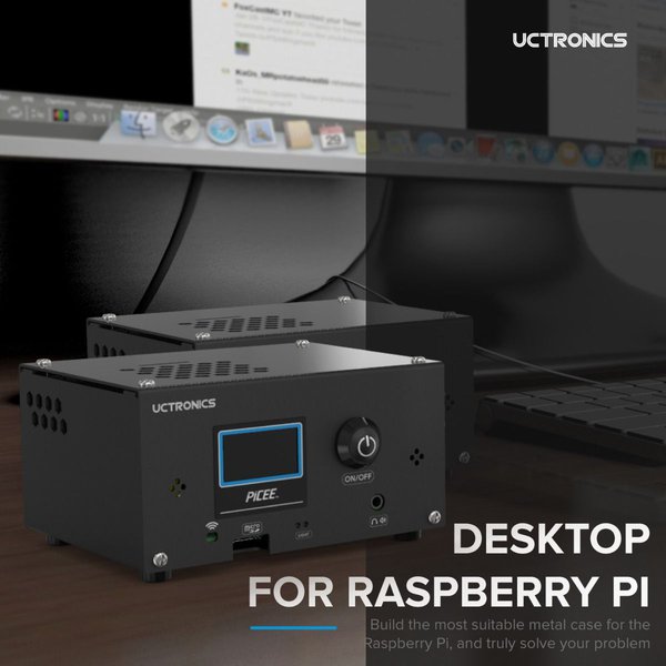 UCTRONICS For Raspberry Pi 4 Metal Case | Hackaday.io