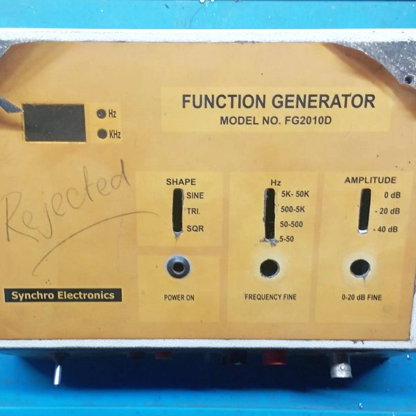 Reviving a Scrap Yard Function Generator | Hackaday.io