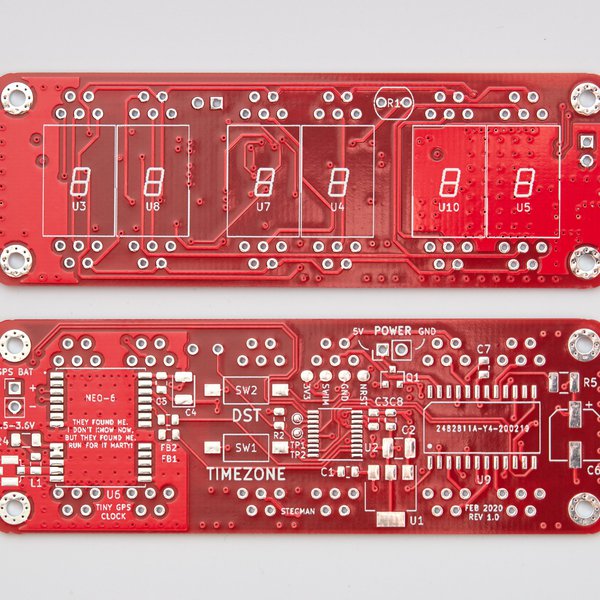 VQB 71 GPS Clock | Hackaday.io