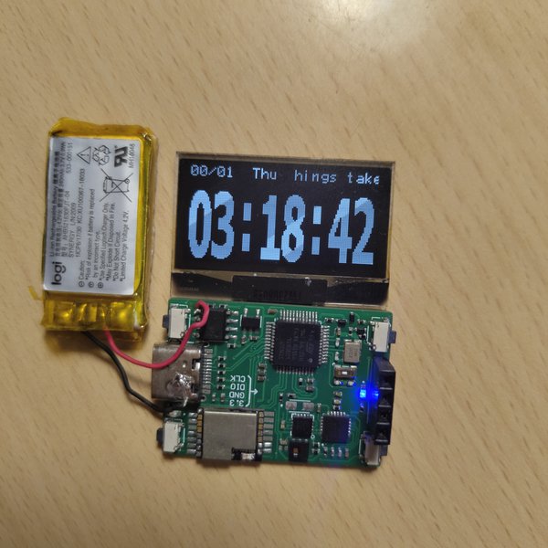 DIY Leta - Wrist watch using Stm32f103 | Hackaday.io