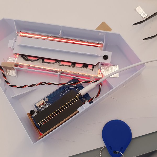 Nakatomi Plaza RFID reader prop | Hackaday.io