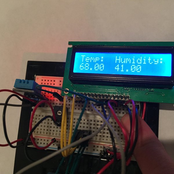 Portable Arduino Uno Temperature and Humidity Sens | Hackaday.io