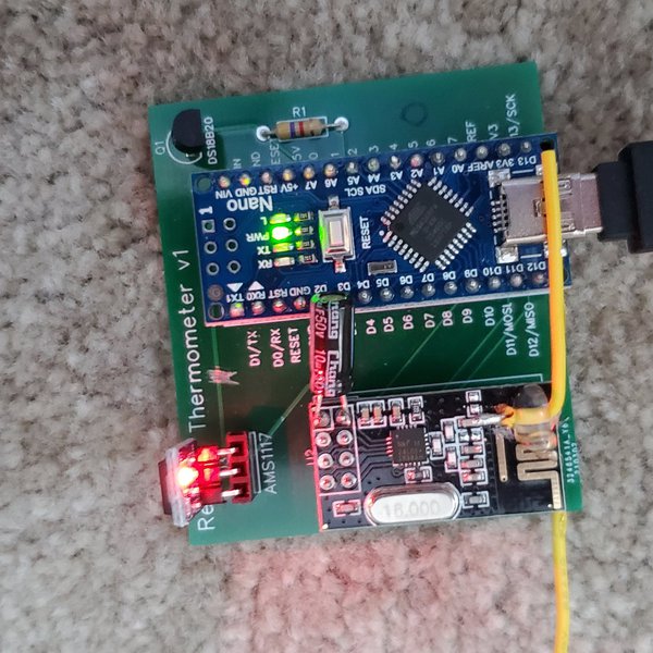 Thermometer network | Hackaday.io