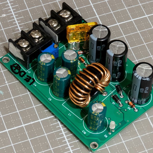 A High Efficiency Buck Converter For 100W COB LED | Hackaday.io