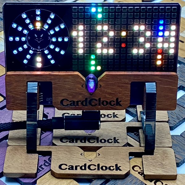 Foxie CardClock 2.0 | Hackaday.io
