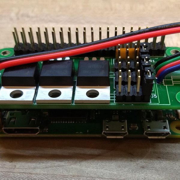 Raspberry Pi RGB LED Strip Controller | Hackaday.io