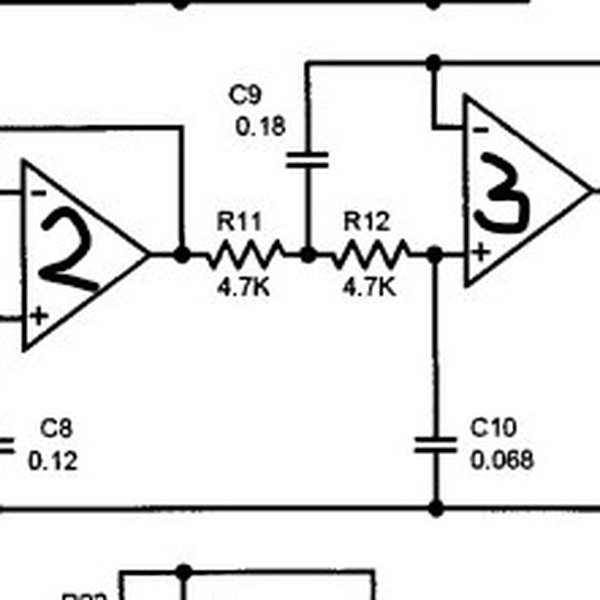 Active Subwoofer Filter Circuit Diagram