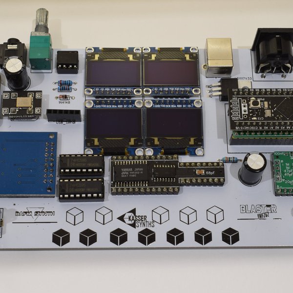 DAFM synth BLASTER YMF262 (OPL3) - DIY kit | Hackaday.io