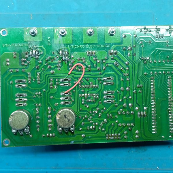 Reviving a Scrap Yard Function Generator | Hackaday.io