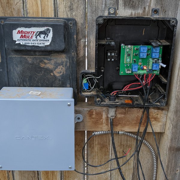 Replacement Mighty Mule swing gate control board Hackaday.io