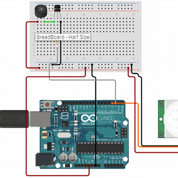 Arduino Based PIR Motion Sensor | Hackaday.io