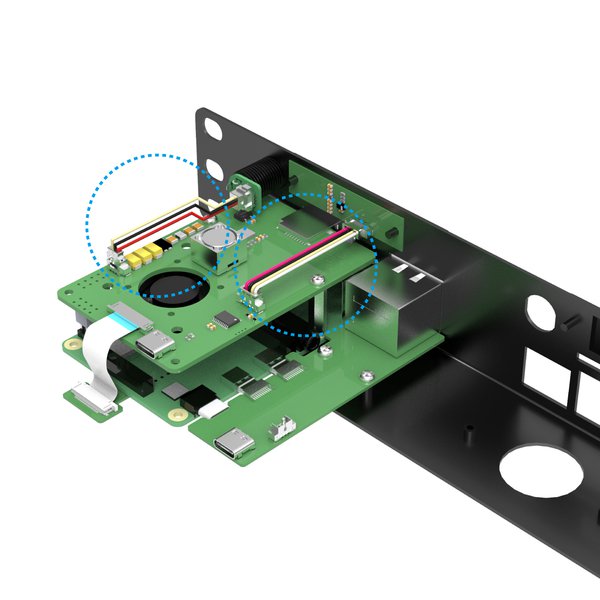 1U Raspberry Pi 4B Rack Mount (PoE Version) | Hackaday.io