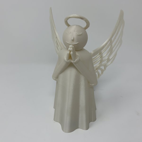 A 3d Printed Angel Christmas Tree Topper 