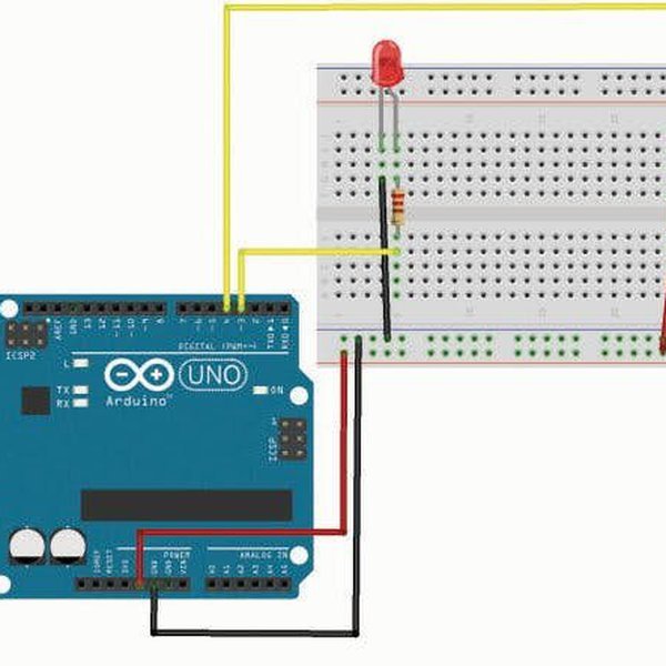 LED And Switch Using Arduino Uno | Hackaday.io