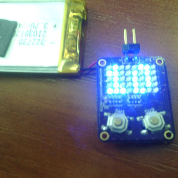 #28 Led badge | Hackaday.io