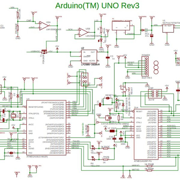 Arduino UNO Pinout (Diagram)and board components | Hackaday.io