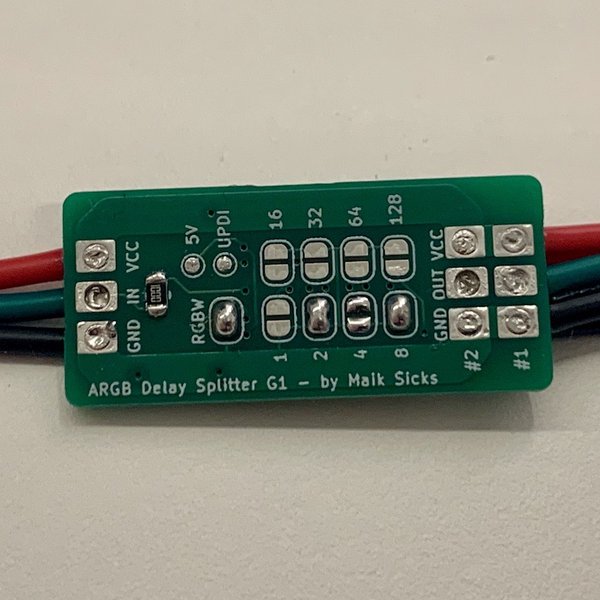 Addressable LED Delay Splitter | Hackaday.io