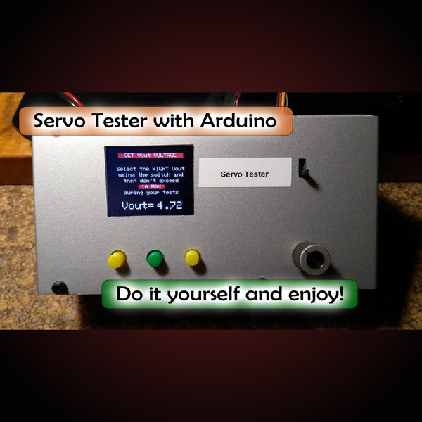Arduino Servo Tester with INA219 | Hackaday.io
