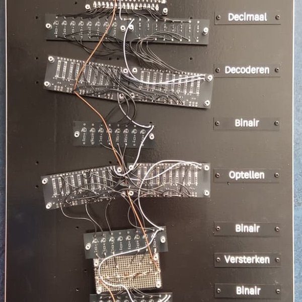 A 3-Bit Visual Binary Relay Adder | Hackaday.io