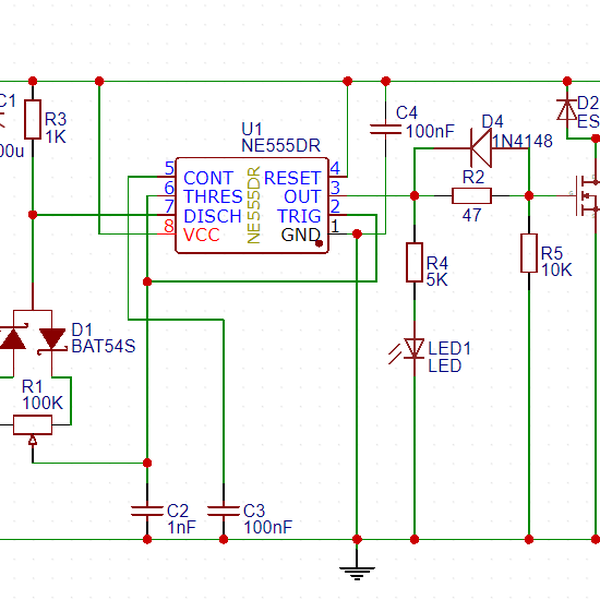 555 + MOSFET PWM Controller | Hackaday.io