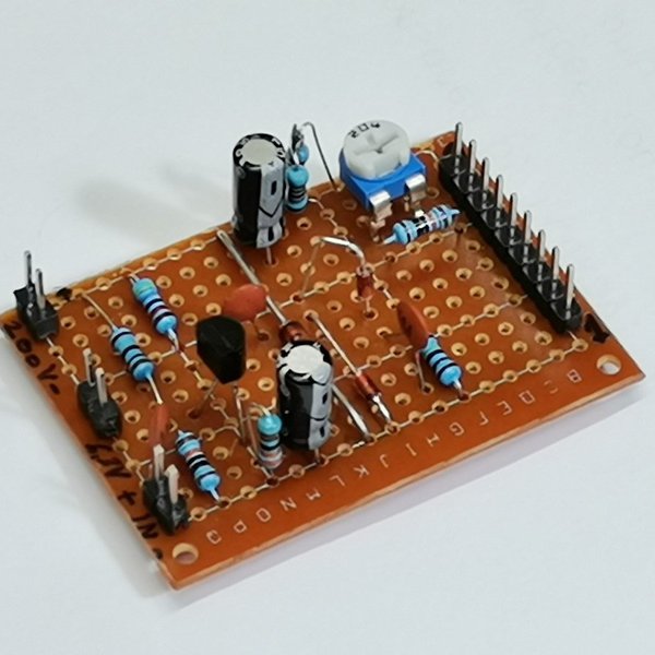 Scheda Indicatore Livello Audio Con Tubo Magic Eye 6E2 EM84 - VU Meter Completo
