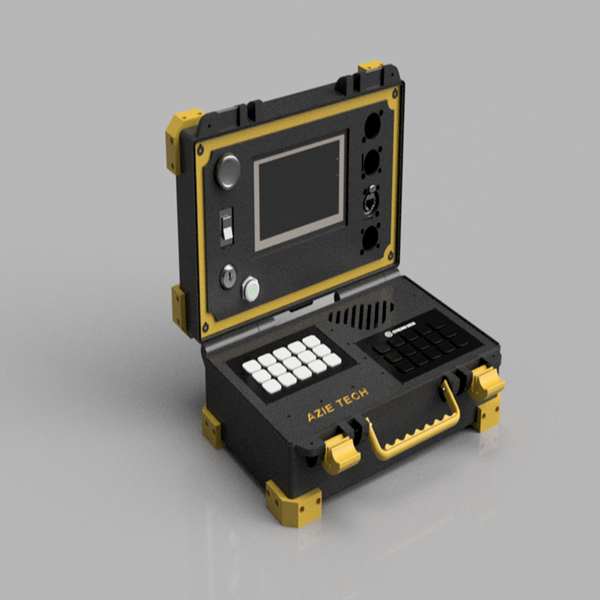 Cyberdeck Raspberry Pi5 Chasis Tactical Wedge Cyberdeck for Raspberry Pi 5 | Hackaday.io
