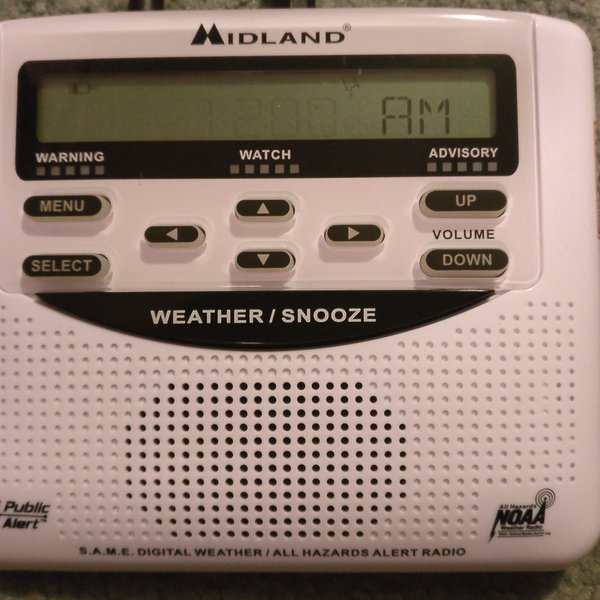 Midland Public Alert S.A.M.E. WR120 NOAA Weather Radio